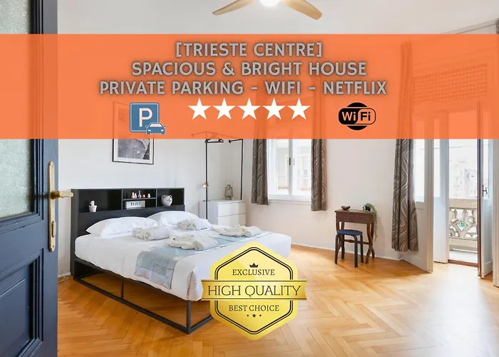 Trieste Center - Reserved Parking & Wi-Fi