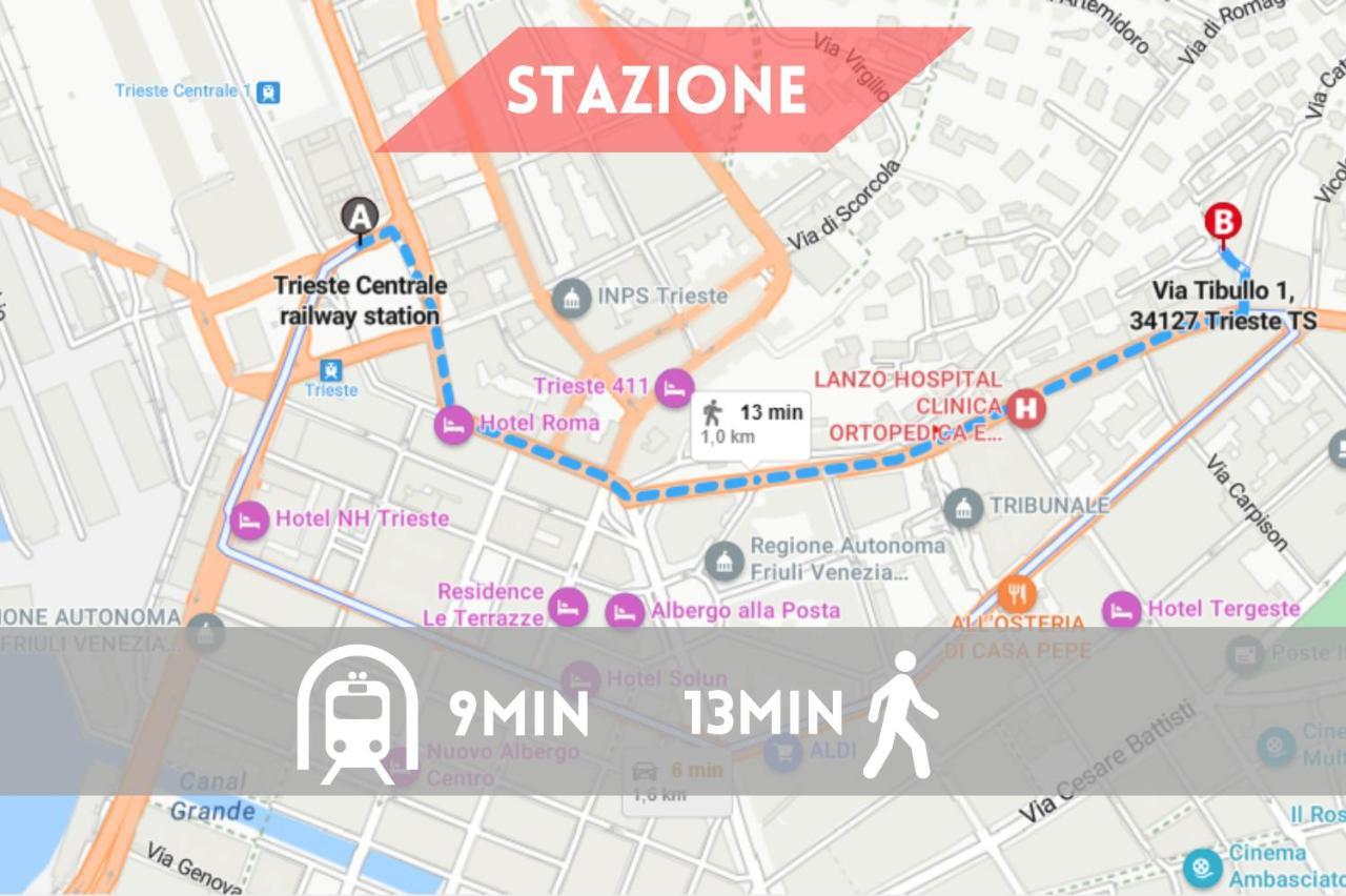 Appartamento Center - Reserved Parking & Wi-fi Trieste
